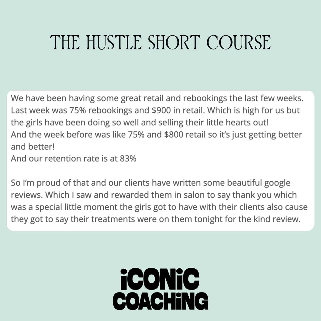 Hustle client result