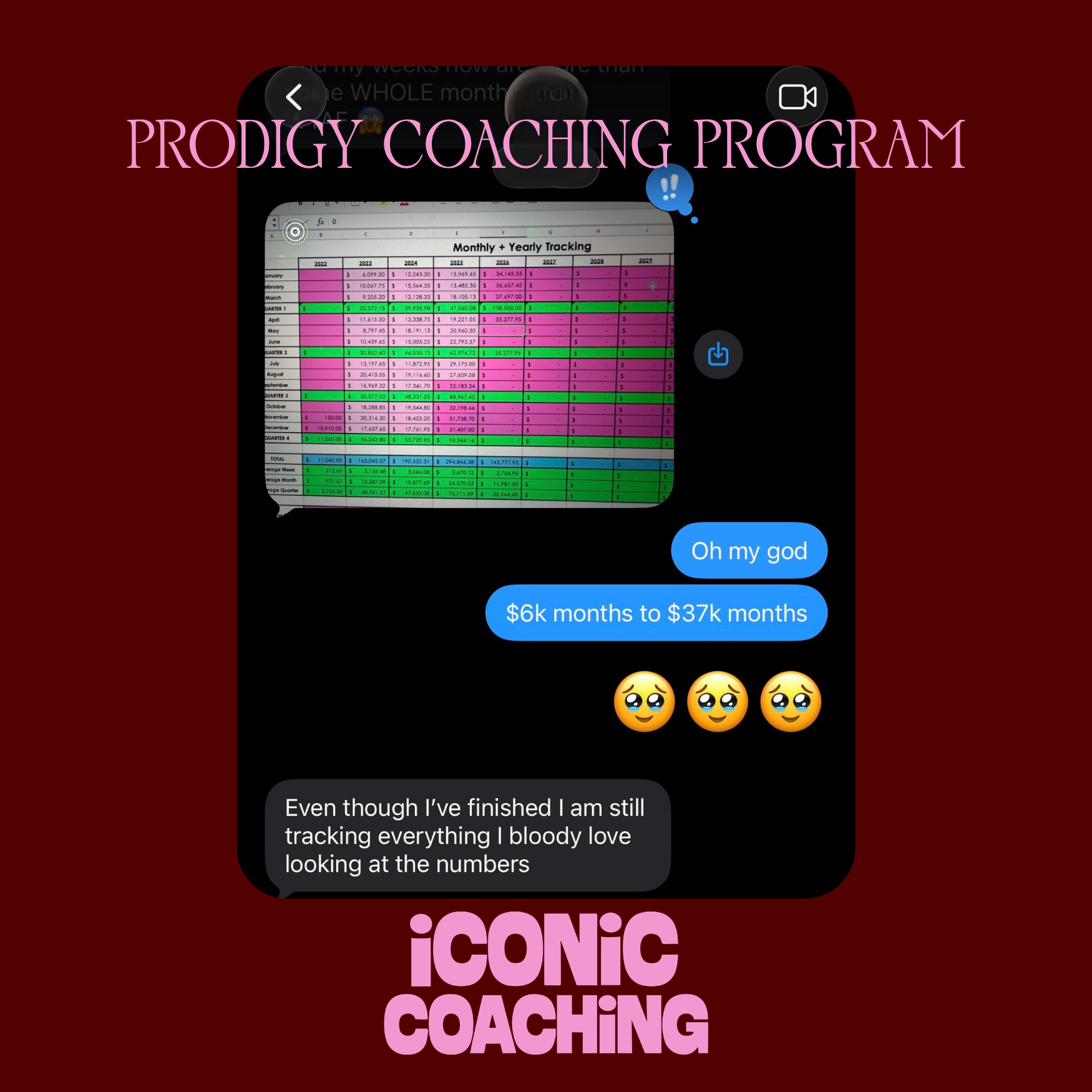 Prodigy client receipt