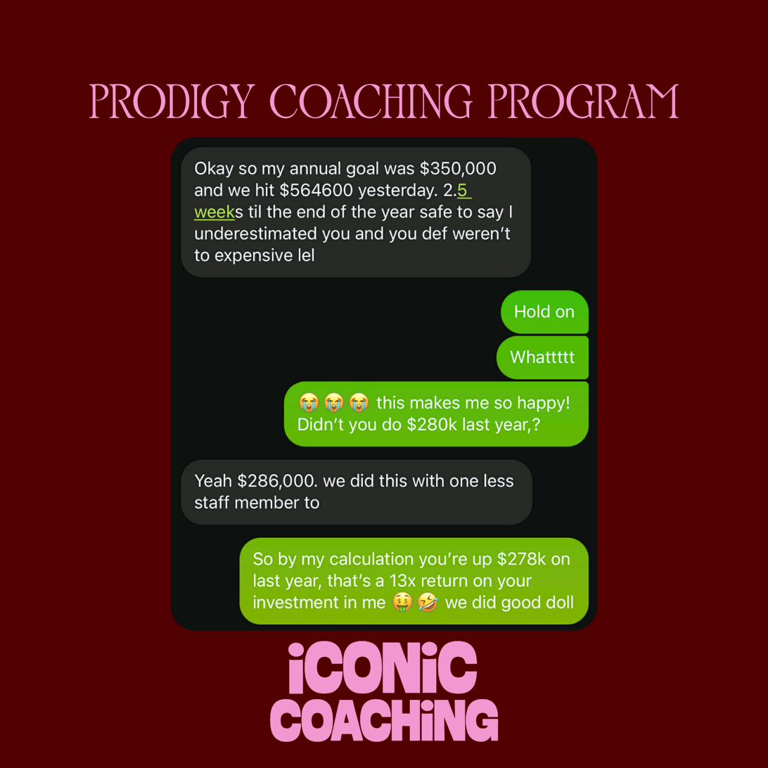Prodigy client receipt