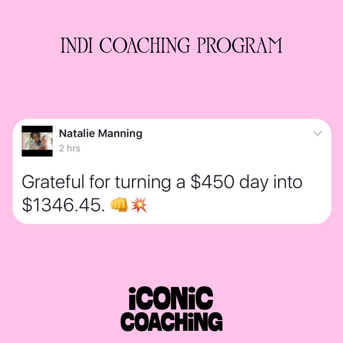 Indi client result