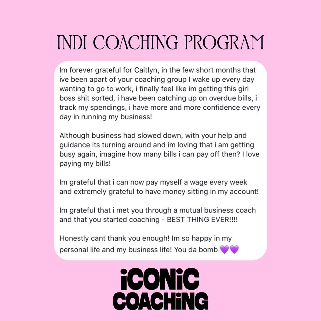 Indi client result